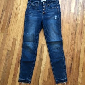 Madewell Petite High-Rise Skinny Jeans